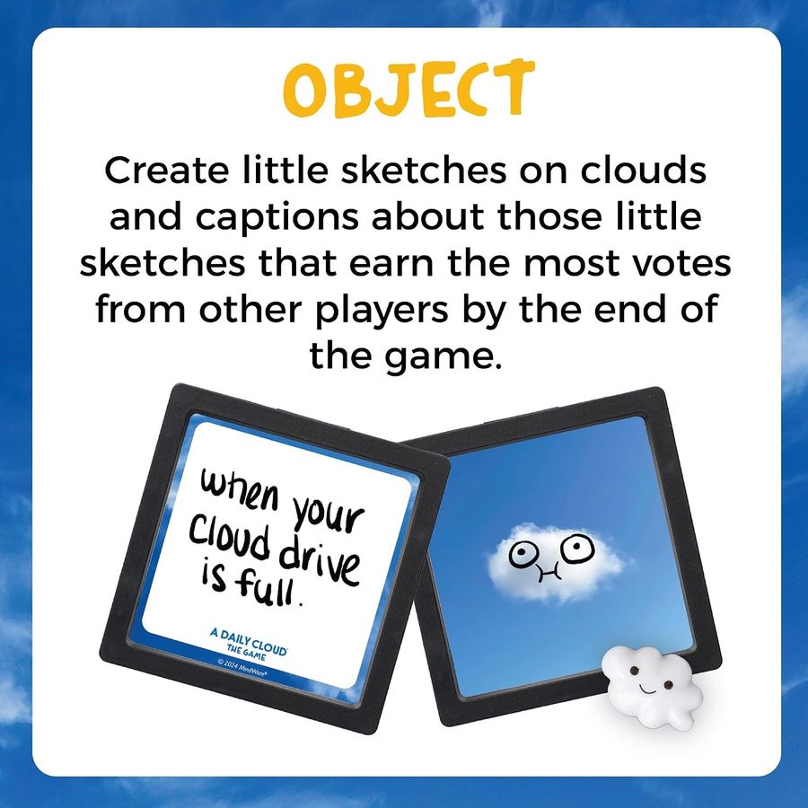 MindWare A Daily Cloud Drawing and Caption Game, view 3