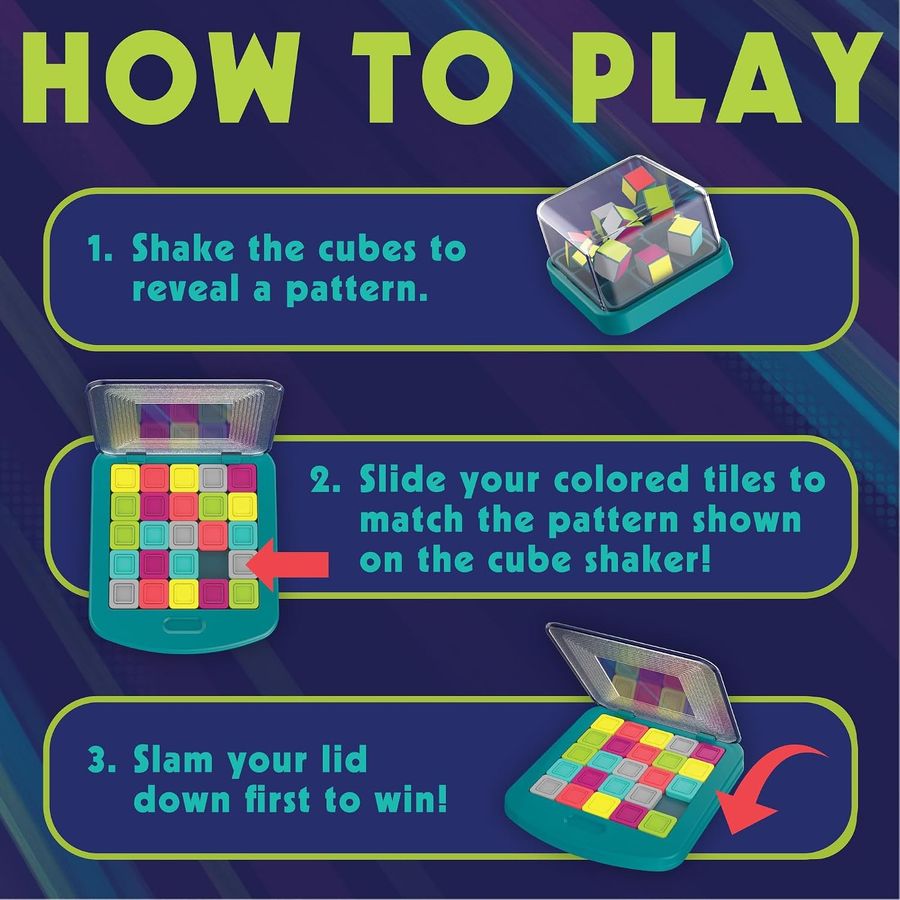 MindWare Color Slam Sliding Puzzle Game, view 4