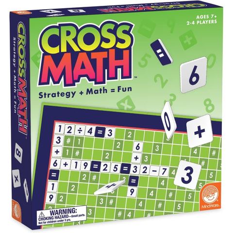 MindWare CrossMath Number Crossword Game