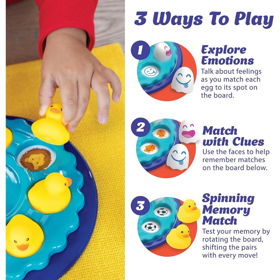 MindWare Dizzy Duckies Matching Game, view 3