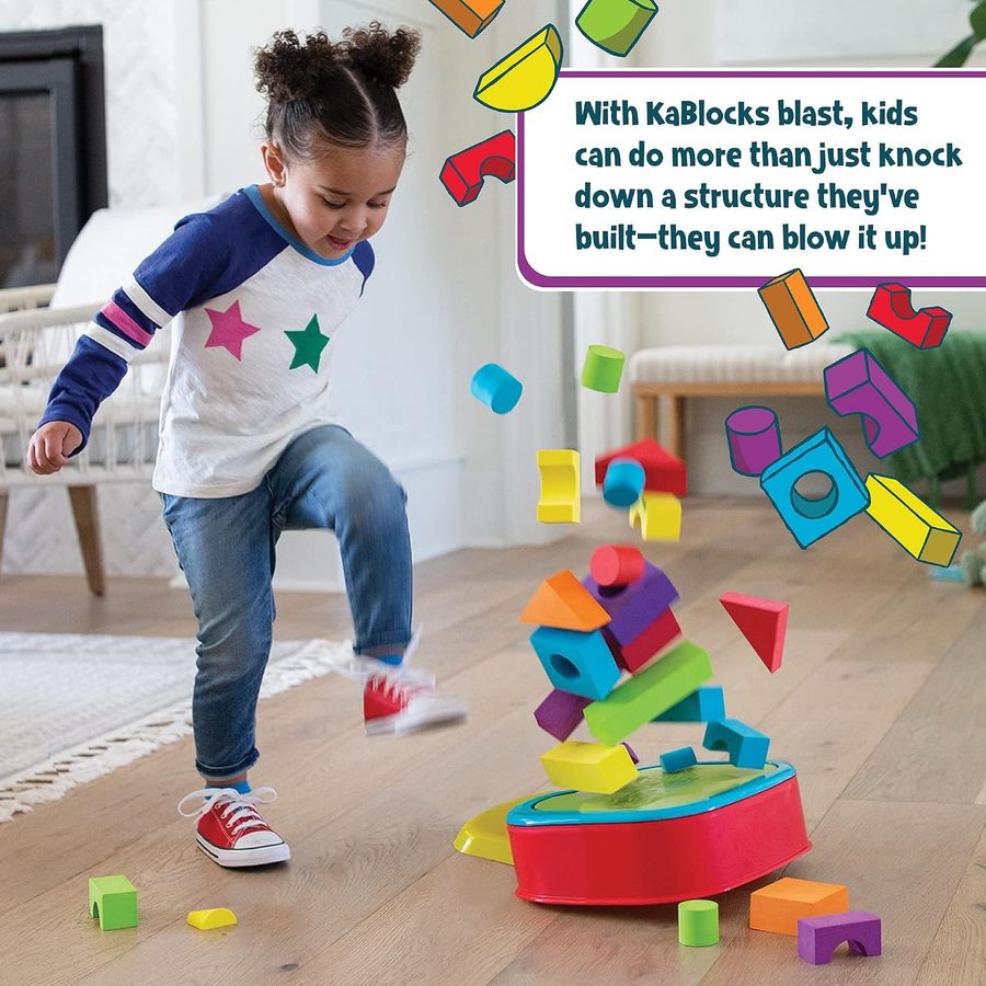 MindWare KaBlocks Blast Foam Block Launcher, view 6