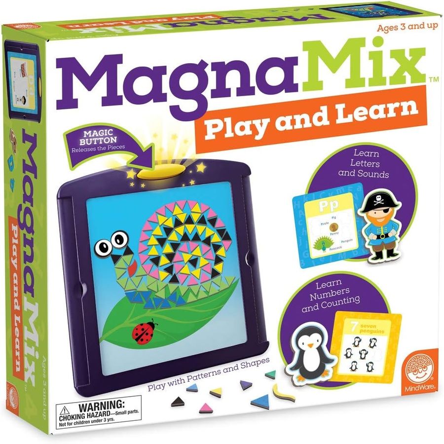 MindWare MagnaMix Play and Learn Magnetic Board, view 2