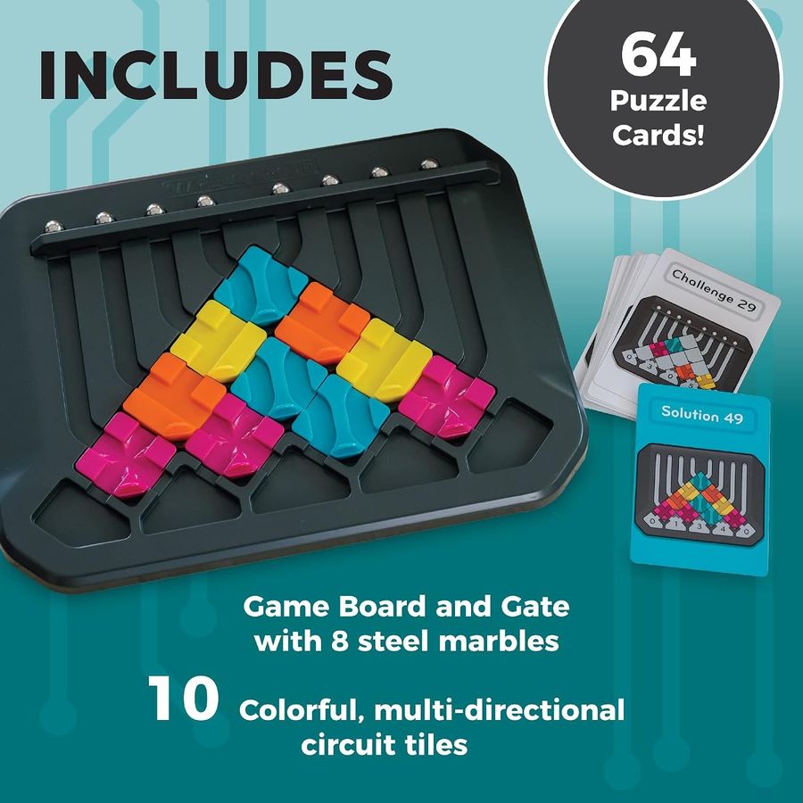 MindWare Marble Circuit Logic Puzzle, view 3