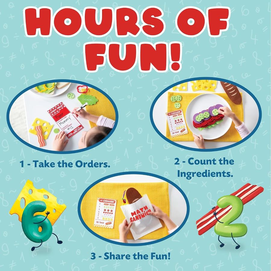 MindWare Peaceable Kingdom Math Sandwich Game, view 6