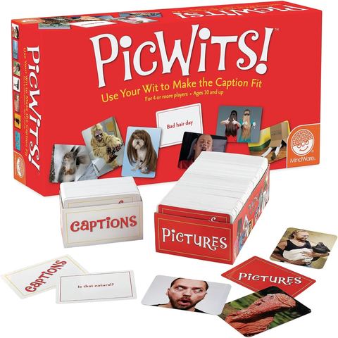 MindWare PicWits! Photo and Caption Matching Game