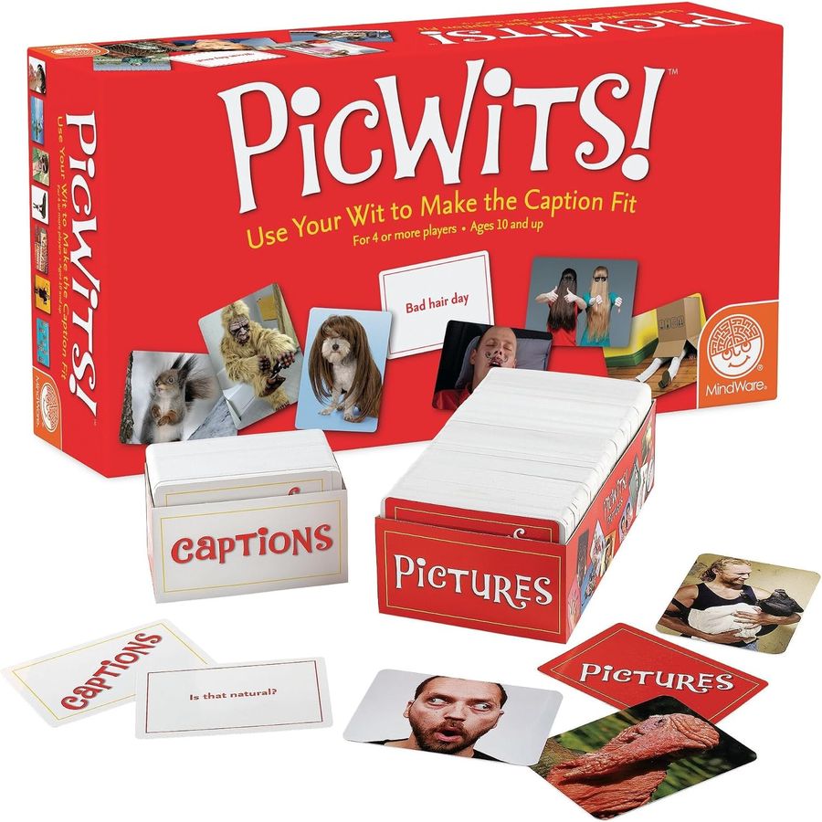 MindWare PicWits! Photo and Caption Matching Game