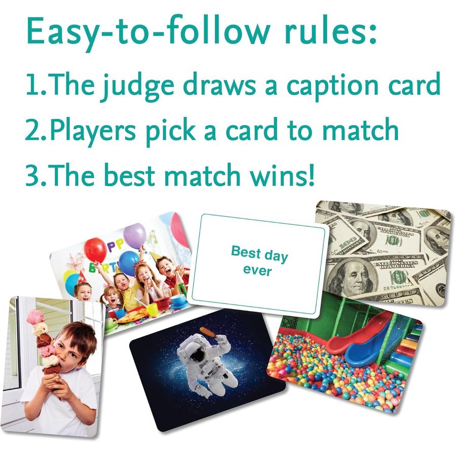 MindWare PicWits Photo Captioning Card Game, view 4