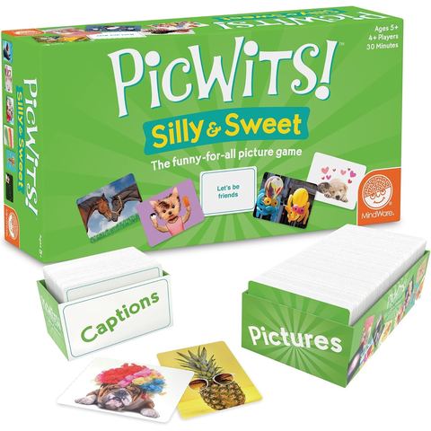 MindWare PicWits Photo Captioning Card Game