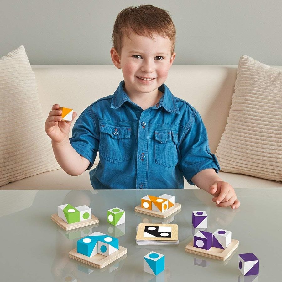 MindWare Q-bitz Jr. Pattern Cube Game, view 2