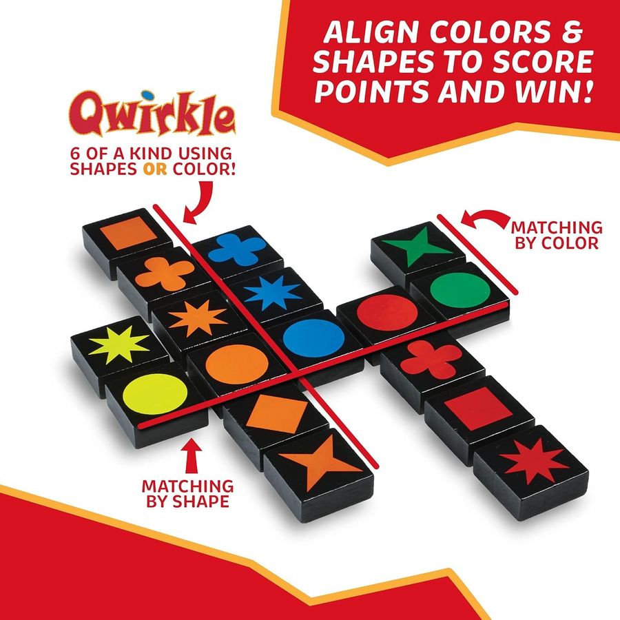 MindWare Qwirkle Board Game, view 3