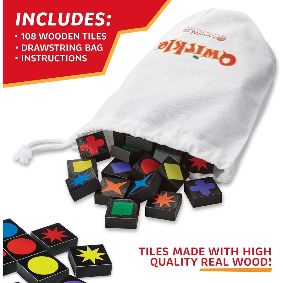 MindWare Qwirkle Board Game, view 4