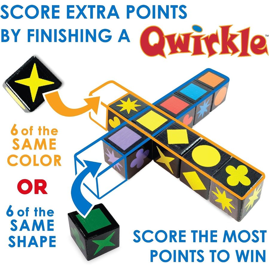 MindWare Qwirkle Cubes, view 6