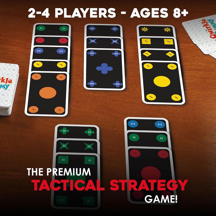 MindWare Qwirkle Rummy Card Game, view 2