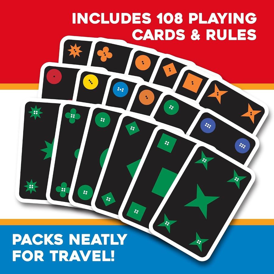 MindWare Qwirkle Rummy Card Game, view 3