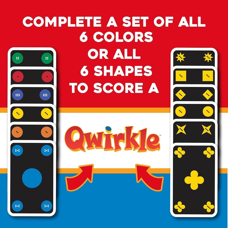 MindWare Qwirkle Rummy Card Game, view 6