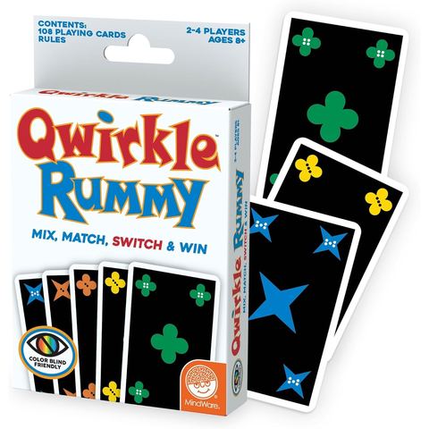 MindWare Qwirkle Rummy Card Game