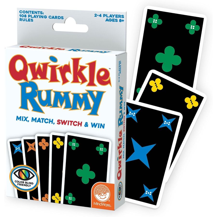 MindWare Qwirkle Rummy Card Game