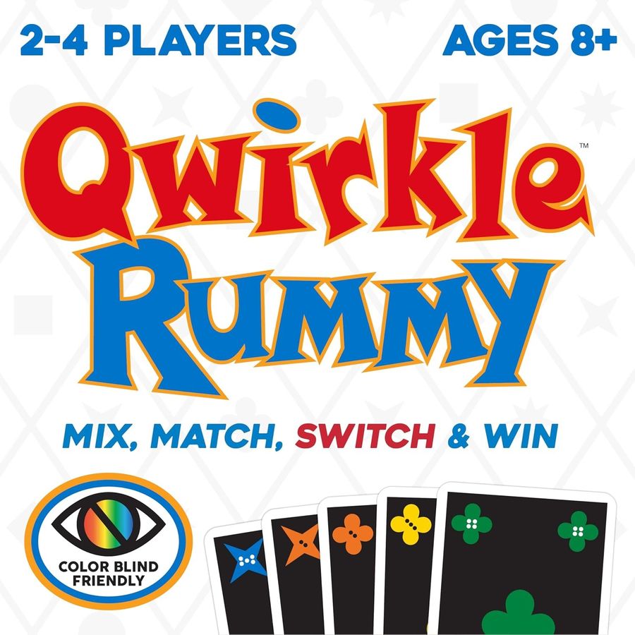 MindWare Qwirkle Rummy Color Blind Friendly Edition, view 2