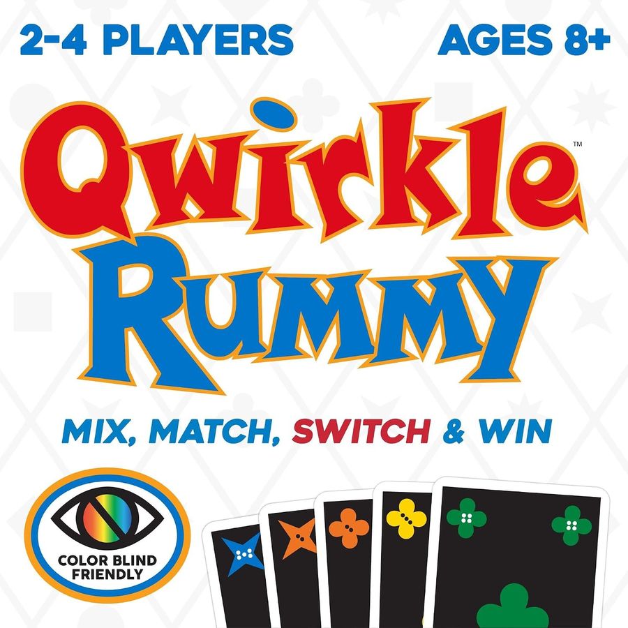 MindWare Qwirkle Rummy Color Blind Friendly Edition, view 5