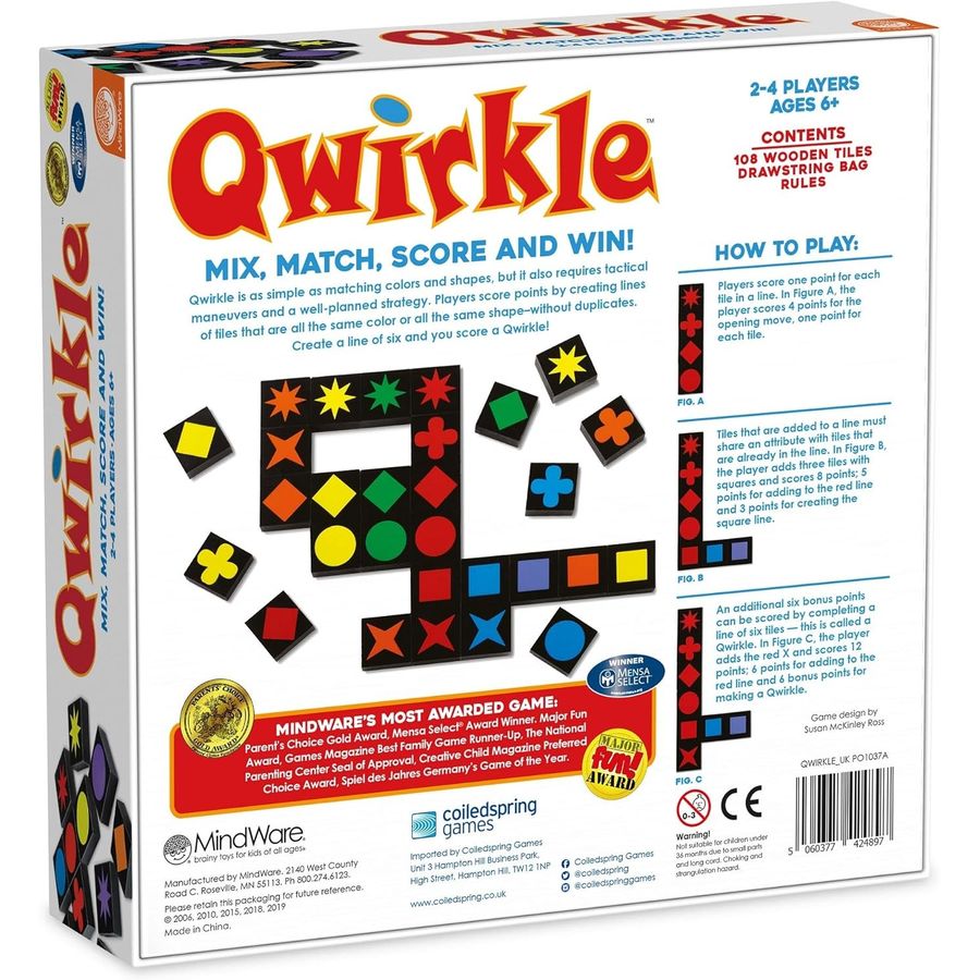 MindWare Qwirkle UK Edition, view 3