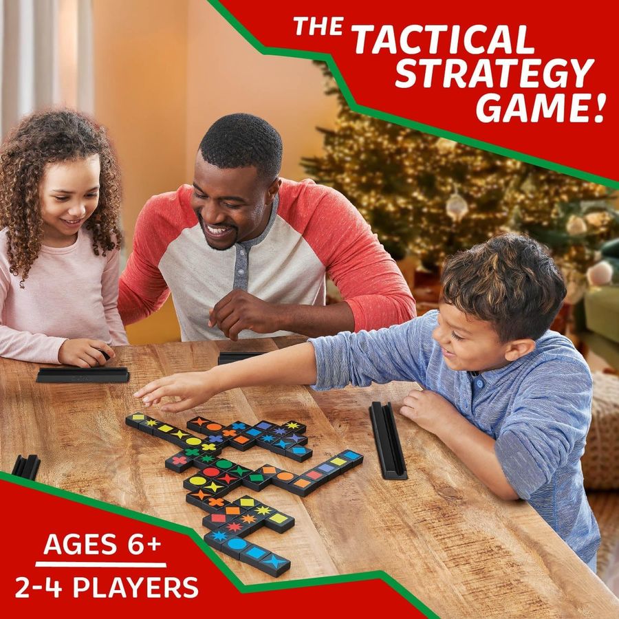MindWare Qwirkle with Trays Strategy Game, view 2