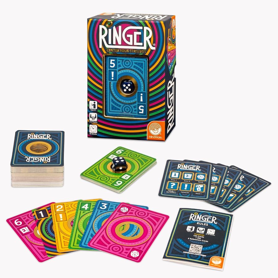 MindWare Ringer Dice and Card Game