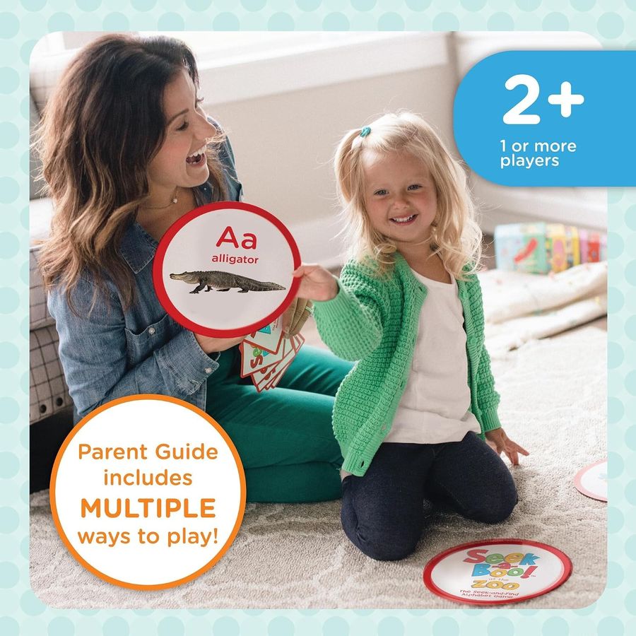 MindWare Seek-a-Boo at the Zoo Alphabet Game, view 3