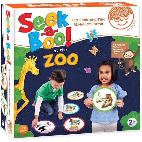 MindWare Seek-a-Boo at the Zoo Alphabet Game