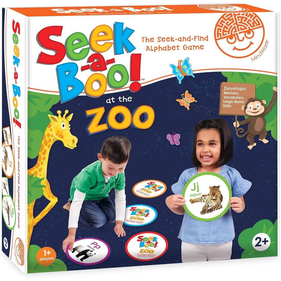 MindWare Seek-a-Boo at the Zoo Alphabet Game
