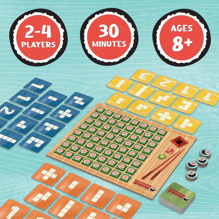 MindWare Switchin' Sushi Board Game, view 3