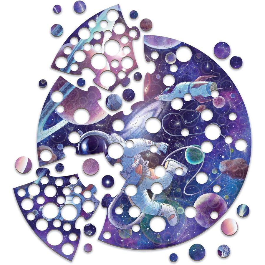 Peaceable Kingdom 3D Space Puzzle with Suction Cup, view 2