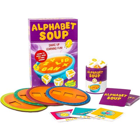 Peaceable Kingdom Alphabet Soup Spelling Game