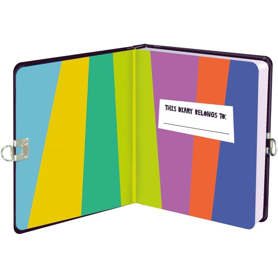 Peaceable Kingdom Be Kind Lock and Key Diary, view 2