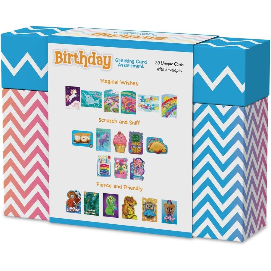 Peaceable Kingdom Birthday Card Assortment Box, view 6