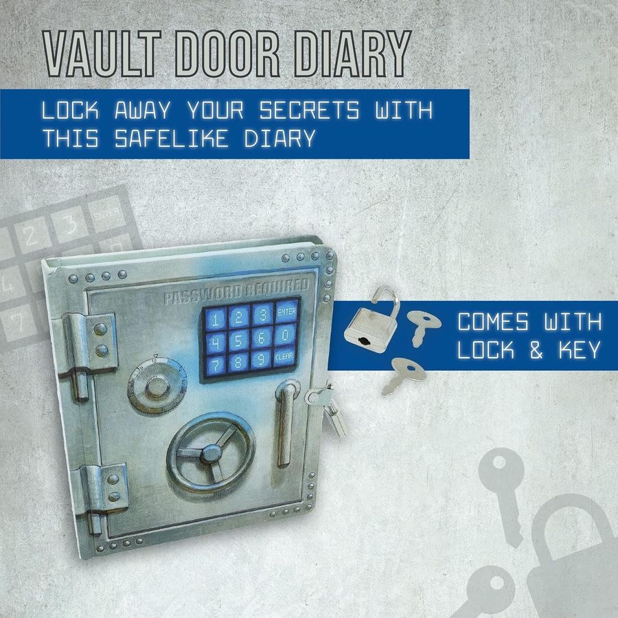 Peaceable Kingdom Boys Password Diary, view 2