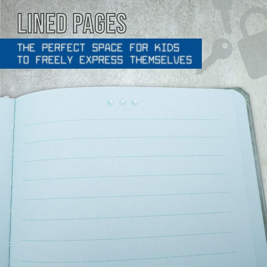 Peaceable Kingdom Boys Password Diary, view 3