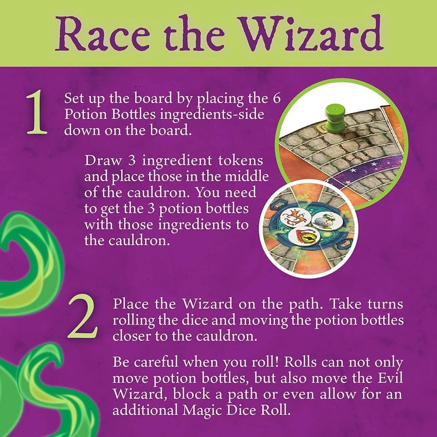 Peaceable Kingdom Cauldron Quest Potion Game, view 3