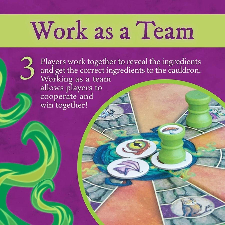Peaceable Kingdom Cauldron Quest Potion Game, view 4