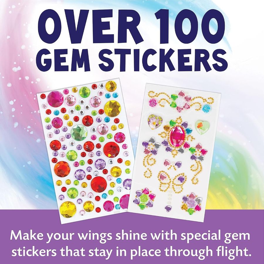 Peaceable Kingdom Cute & Custom Butterfly Wings Craft Kit, view 4