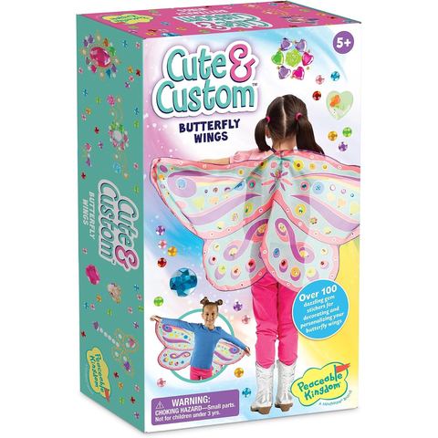 Peaceable Kingdom Cute & Custom Butterfly Wings Craft Kit