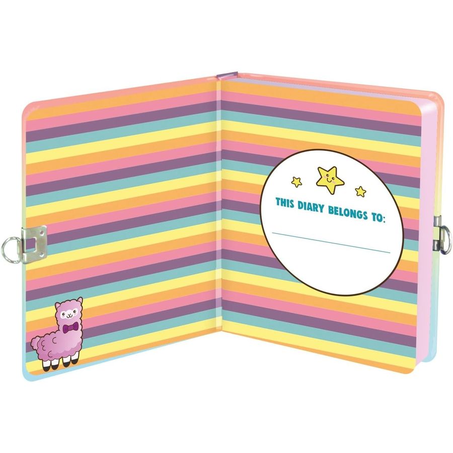 Peaceable Kingdom Cuties Diary with Key-Keeper Necklace, view 3