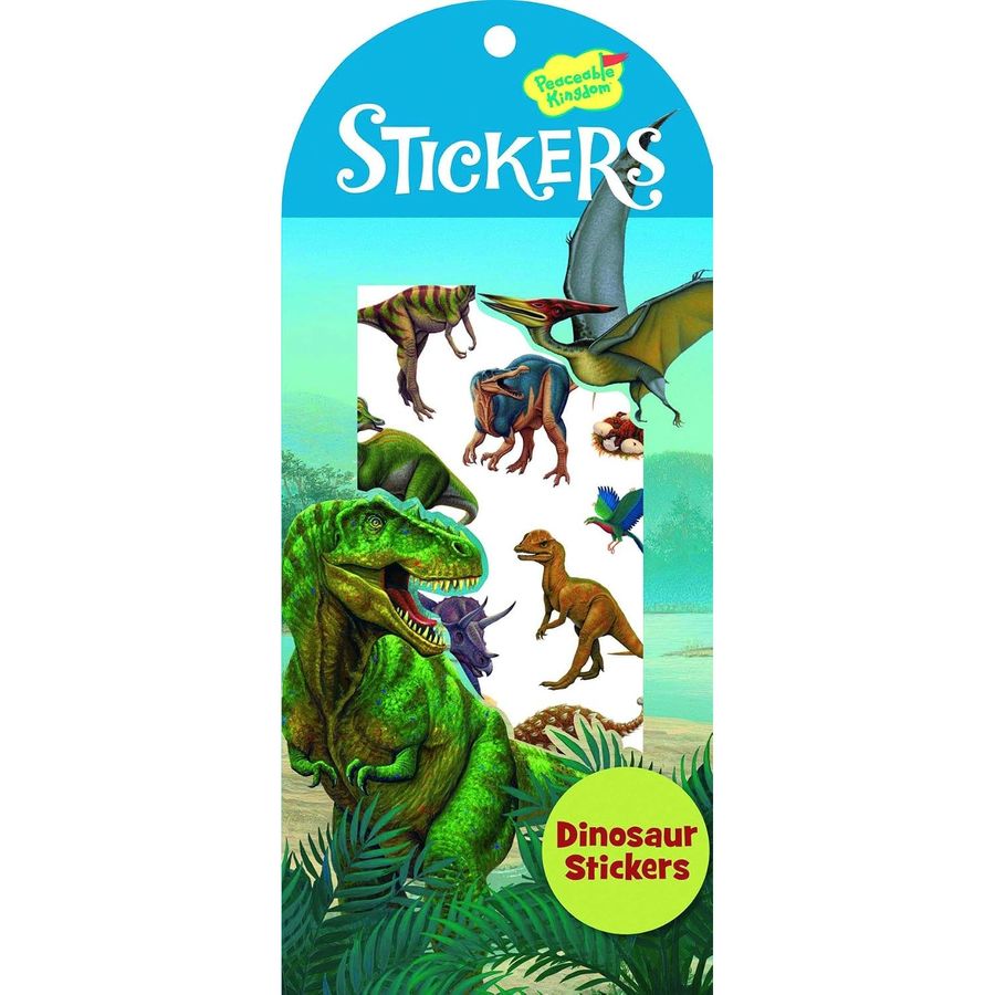 Peaceable Kingdom Dinosaur Sticker Pack