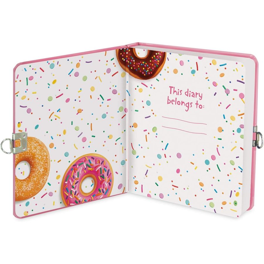 Peaceable Kingdom Donut Lock and Key Diary, view 2