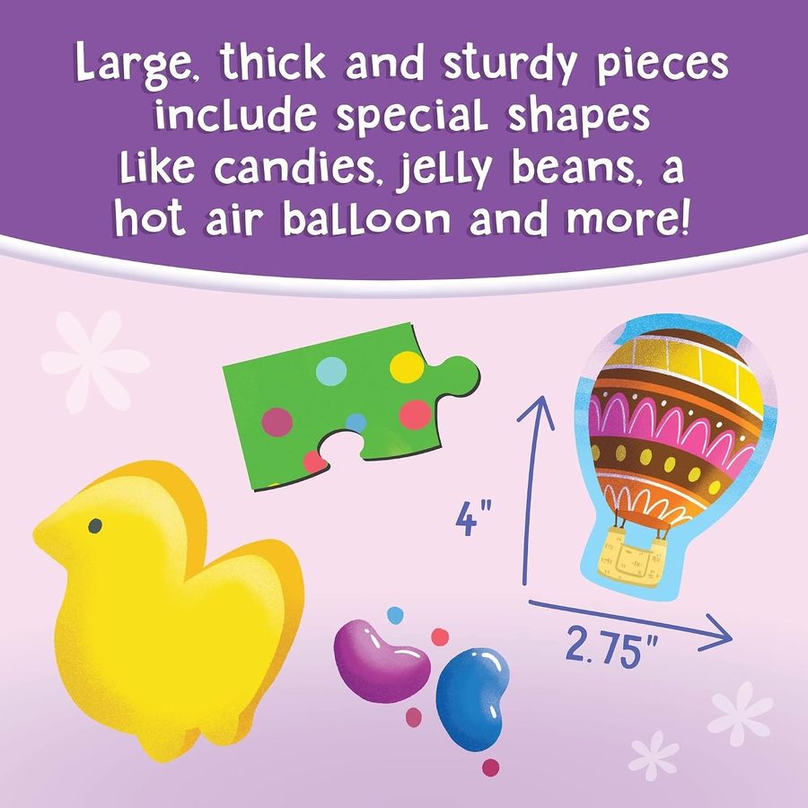 Peaceable Kingdom Easter Bunny Scratch and Sniff Puzzle, view 4