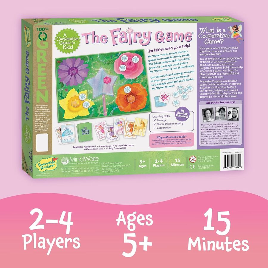 Peaceable Kingdom The Fairy Match Game, view 5