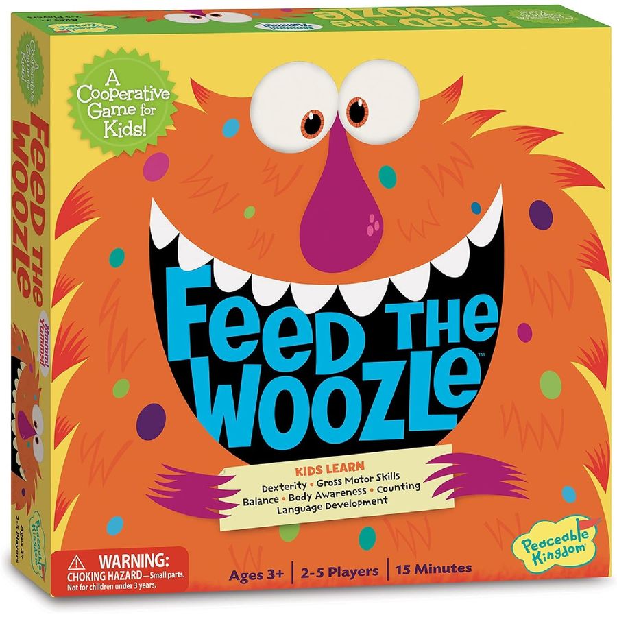 Peaceable Kingdom Feed the Woozle Game