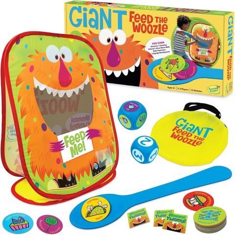 Peaceable Kingdom Giant Feed the Woozle Game