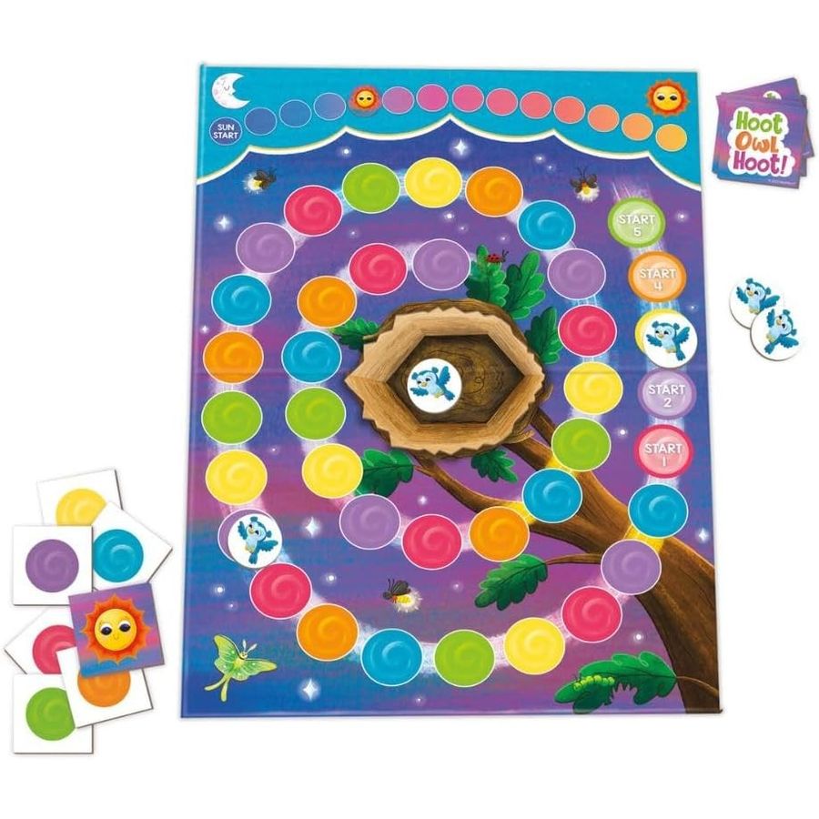Peaceable Kingdom Hoot Owl Hoot Cooperative Game, view 3
