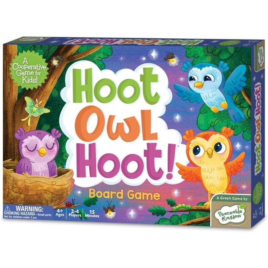 Peaceable Kingdom Hoot Owl Hoot Cooperative Game