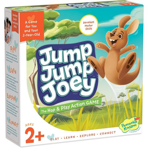 Peaceable Kingdom Jump Jump Joey Toddler Game